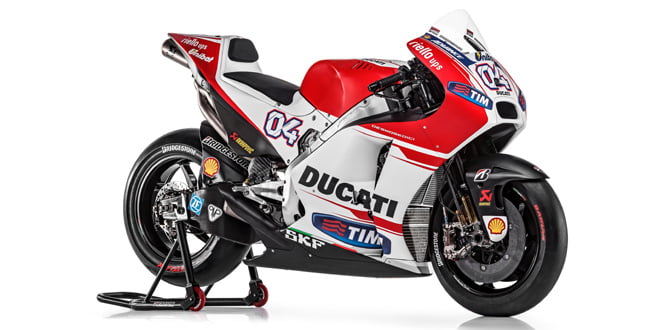 Новый трековый прототип Ducati GP15 | фото и видео