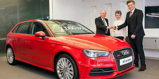 Audi продала в Британии 2-миллионный автомобиль