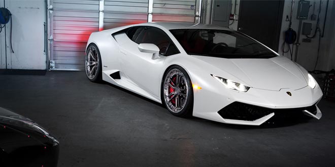 Lamborghini Huracan на дисках PUR Wheels