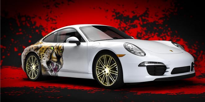Фото Porsche 911 Carrera от Adidas
