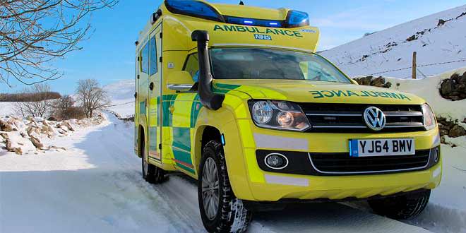 На базе Volkswagen Amarok построили машину скорой помощи