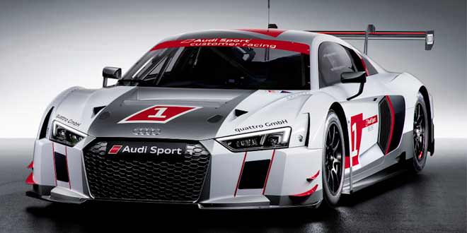 Гоночная Audi R8 LMS — последнее слово в новом семействе R8