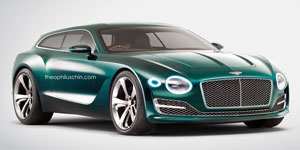 Рендер Bentley EXP 10 Shooting Brake от theophiluschin.com