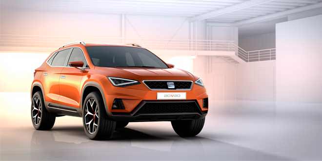 Компактный кроссовер SEAT 20V20 рассекречен | фото, инфо