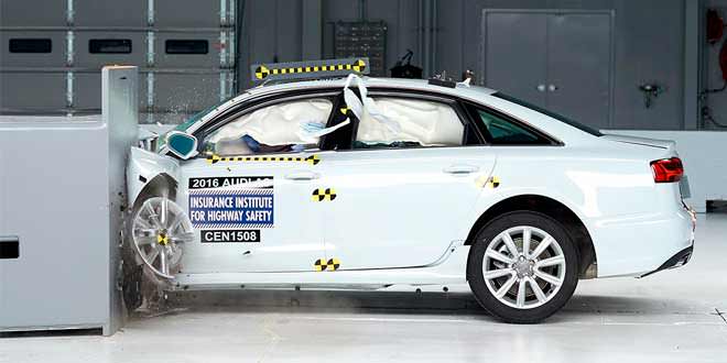 В США Audi A6 присвоили высший рейтинг безопасности