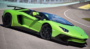 Рендер Lamborghini Aventador SuperVeloce Roadster от Джона Сибала