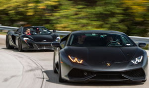 Lamborghini Huracan и McLaren 650S на дисках Vossen