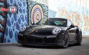 Porsche 911 Turbo на дисках HRE Wheels