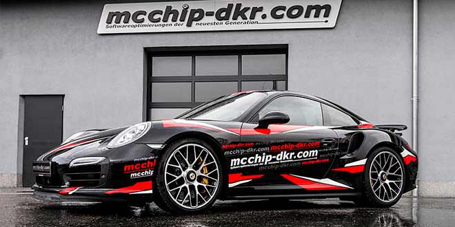 Porsche 911 Turbo S получил долгожданный Stage 3 от Mcchip-DKR