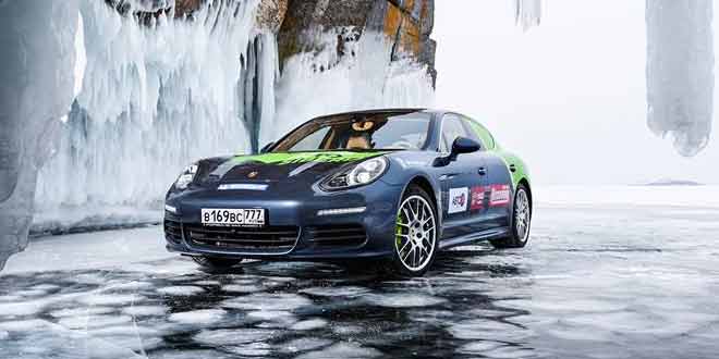 Гибриды Porsche Cayenne и Panamera бросили вызов Сибири
