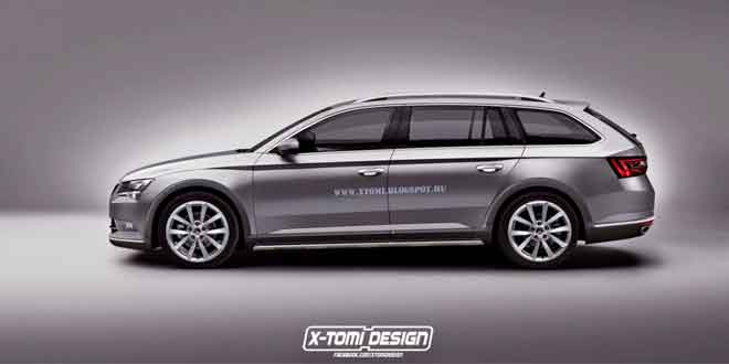 Внедорожный универсал Skoda Superb Scout от X-Tomi Design