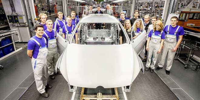 Особый VW Golf GTI от стажеров Volkswagen будет и в этом году