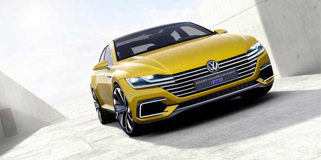 Volkswagen Sport Coupe Concept GTE прибыл в Женеву