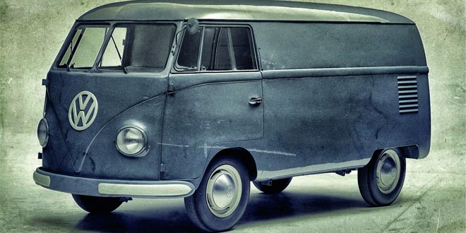 Фургон Volkswagen Transporter T1 образца 1950 года