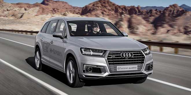 Вышла гибридная версия Audi Q7 e-tron для стран Азии