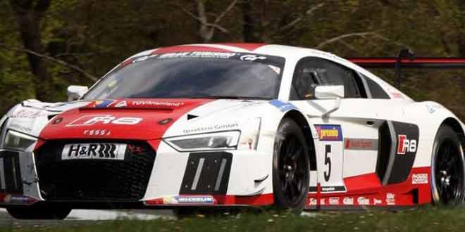 Трековый болид Audi R8 LMS второго поколения: первая победа