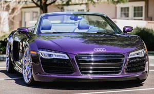 Audi R8 Spyder на дисках HRE Wheels