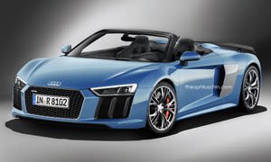 Рендер Audi R8 Spyder от theophiluschin.com
