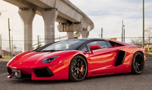Lamborghini Aventador Roadster на дисках PUR