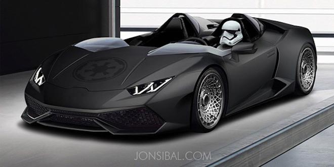 Lamborghini Huracan Stormtrooper от Джона Сибала