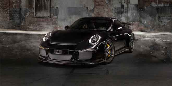 Porsche 911 GT3 на дисках TechArt