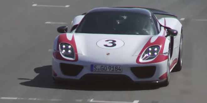 Porsche 918 Spyder показал рекорд трека Филлип-Айленд | видео