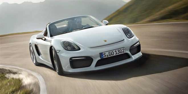 Представлен самый мощный Porsche Boxster Spyder | фото, видео
