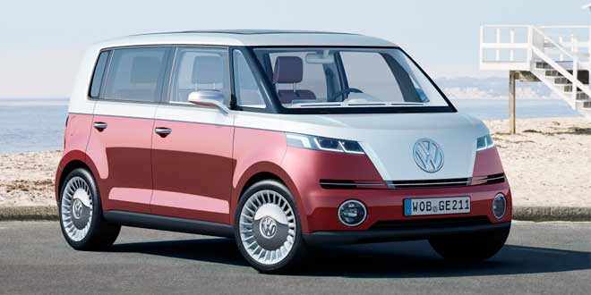 Volkswagen возродит хиппи-мобиль по мотивам концепта Bulli