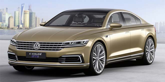 Серийный Volkswagen C Coupe GTE выйдет в 2016 году | фото