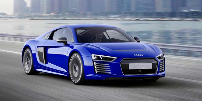 Электро-суперкар Audi R8 e-tron вышел с автопилотом | инфо