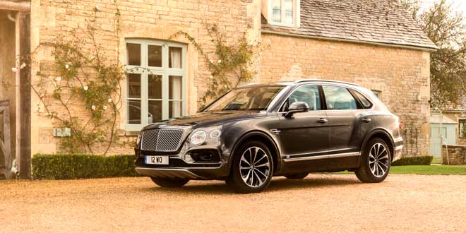 Вслед за Bentley Bentayga выйдет среднеразмерный кроссовер