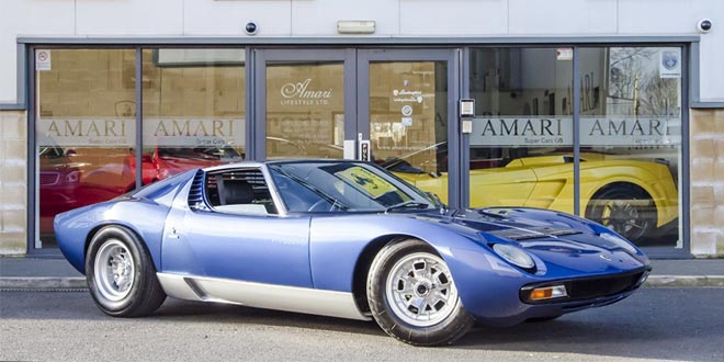 Суперкар Lamborghini Miura Рода Стюарта