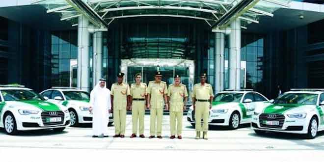 На службу полиции Дубая встали новые патрульные Audi A6