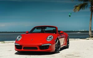 Porsche Carrera 4S на дисках Vorsteiner