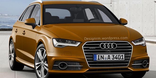 Рендер Audi A3 от Designrm.wordpress.com