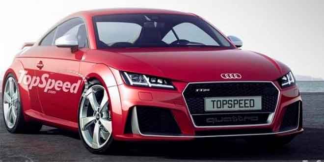 Рендер Audi TT RS от TopSpeed