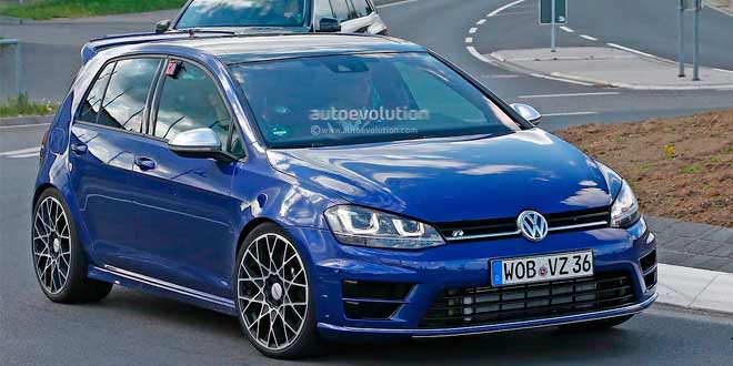 Компания Volkswagen тестирует самый мощный Golf на «Северной петле»