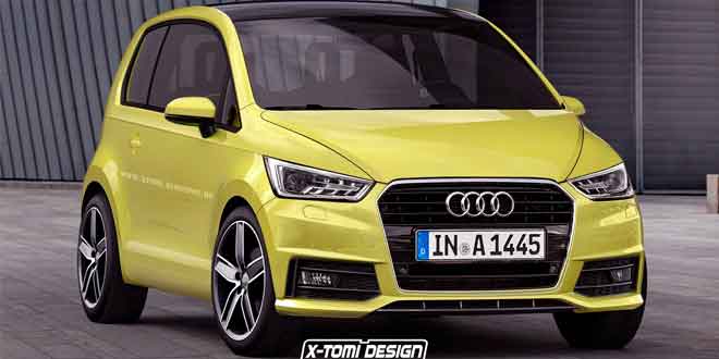 Рендер Audi A2 от X-Tomi Design