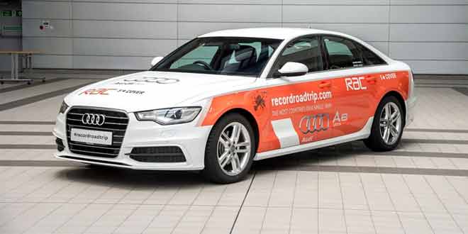 Дизельный седан Audi A6 2.0 TDI установит рекорд Гиннеса