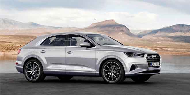 Новая Audi Q8, неофициальный дизайн