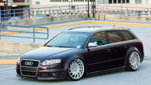 Audi RS4 на дисках Vossen