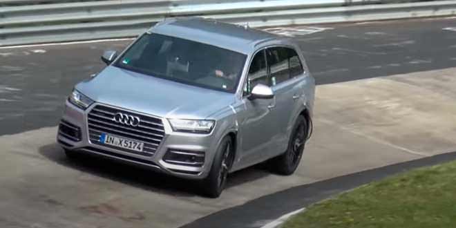 Прототип Audi SQ7 попал в аварию на Нюрбургринге | видео