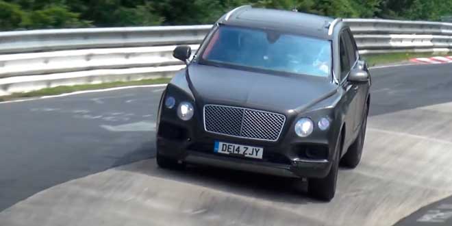 Bentley Bentayga вернулся штурмовать Нюрбургринг