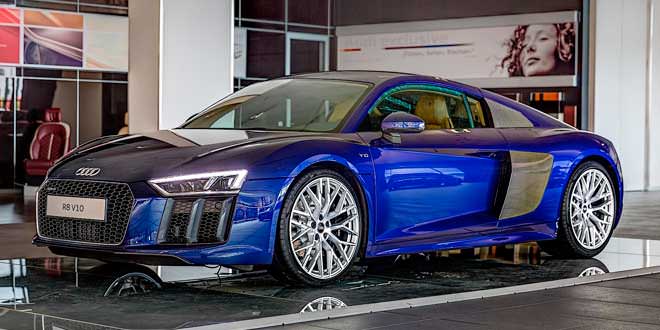 Вышла перламутровая Audi R8 V10 от Audi Exclusive | фото