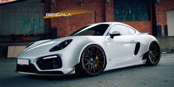 Bengala подготовил для Porsche Cayman виртуальный боди-кит
