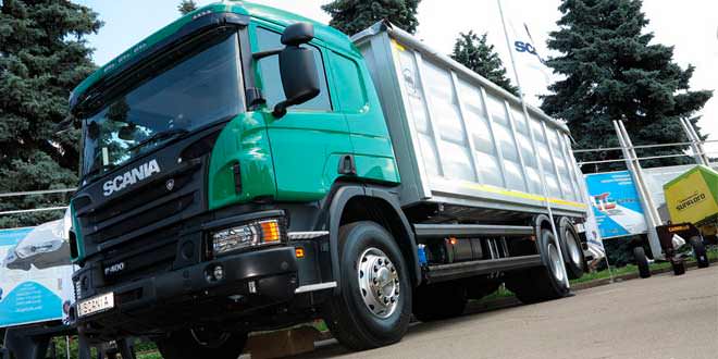 Scania показала грузовики с пакетом Off-road на выставке «Агро 2015» в Киеве