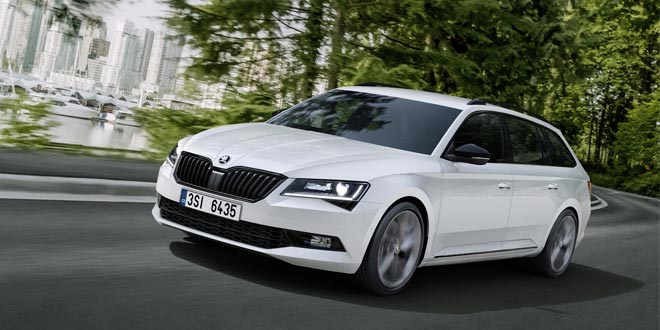 Новый универсал Skoda Superb Combi