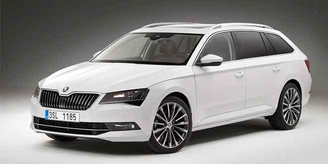 Известны цены и комплектации Skoda Superb Estate в Британии