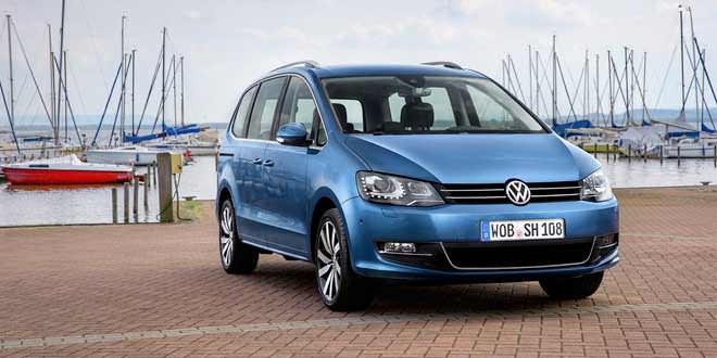 Новая информация о рестайлинговом VW Sharan и свежие фото