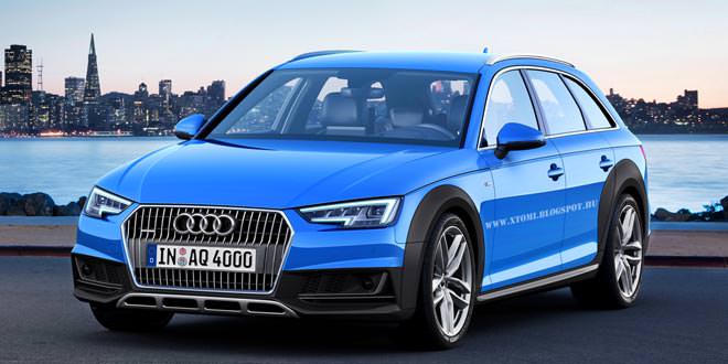 Рендер Audi A4 allroad от X-Tomi Design